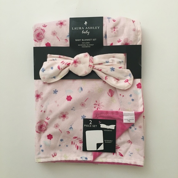 Laura Ashley Matching Sets New Laura Ashley Baby Blanket And